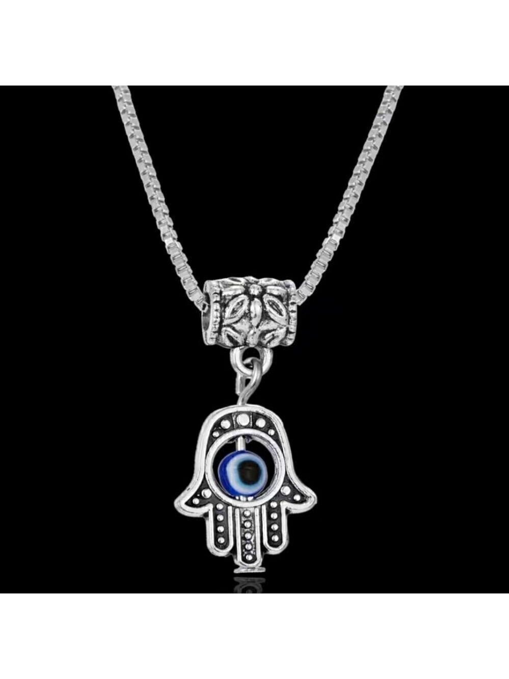 Eye of God Necklace Metal Chains Necklace